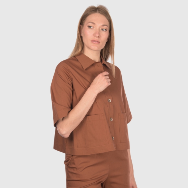 Immagine di Camicia jersey cropped