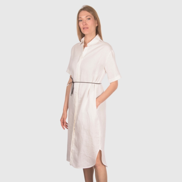 Immagine di Abito midi jersey collo a polo