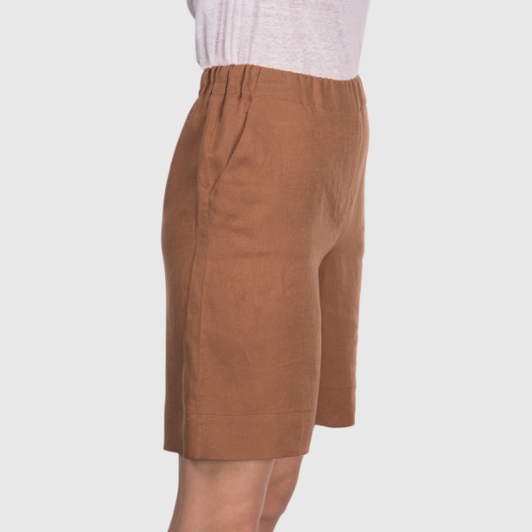 Picture of Linen jersey bermuda