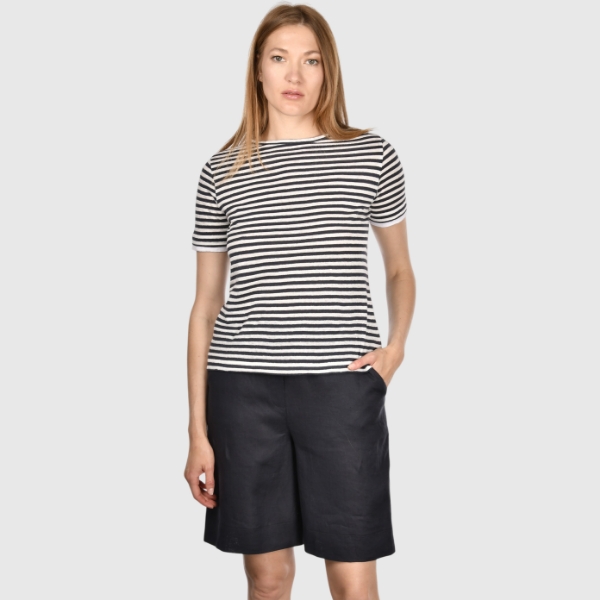 Picture of Linen jersey bermuda