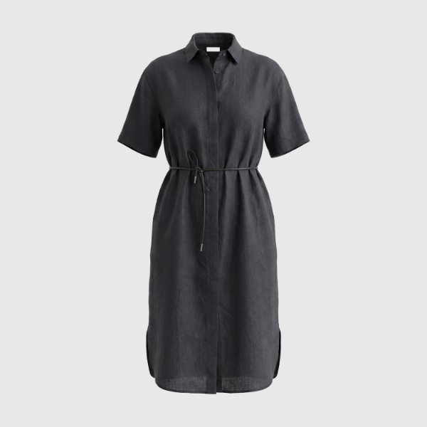 Immagine di Abito midi jersey collo a polo