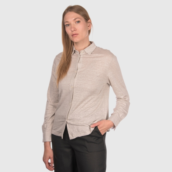 Immagine di Camicia jersey in lino