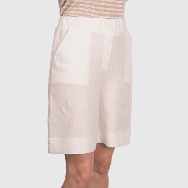 Picture of Linen jersey bermuda