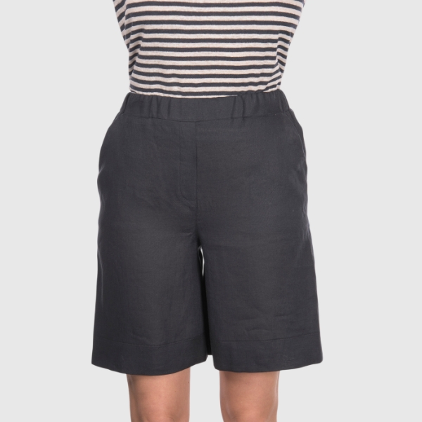 Picture of Linen jersey bermuda