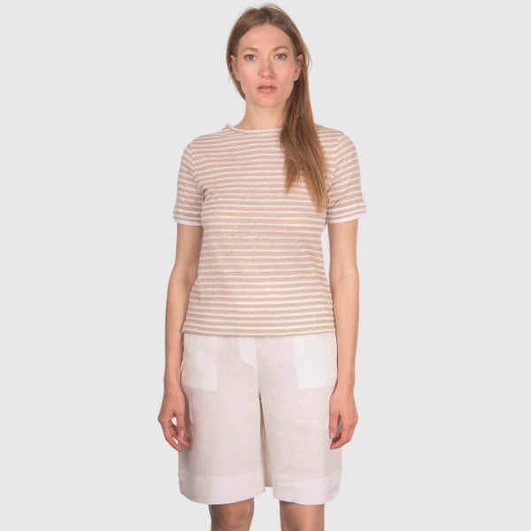 Picture of Linen jersey bermuda