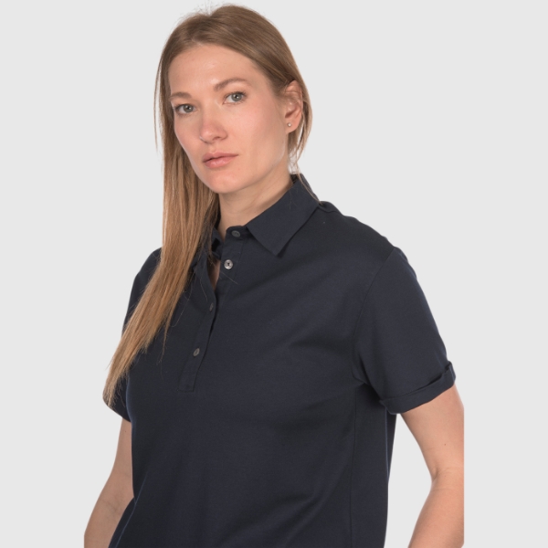 Immagine di Polo jersey con spacchetti