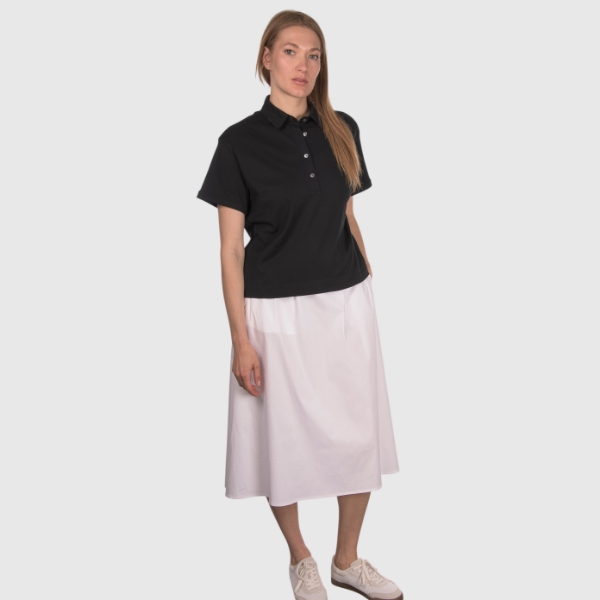 Immagine di Polo jersey con spacchetti