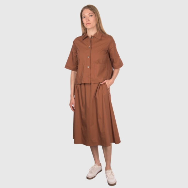 Picture of Flared midi skirt