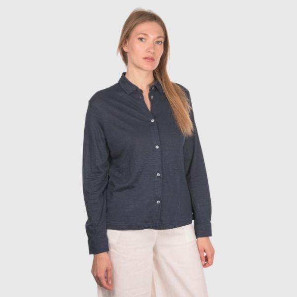 Immagine di Camicia jersey in lino