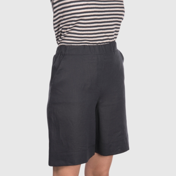 Picture of Linen jersey bermuda