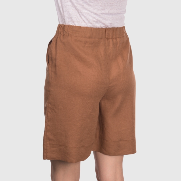 Picture of Linen jersey bermuda