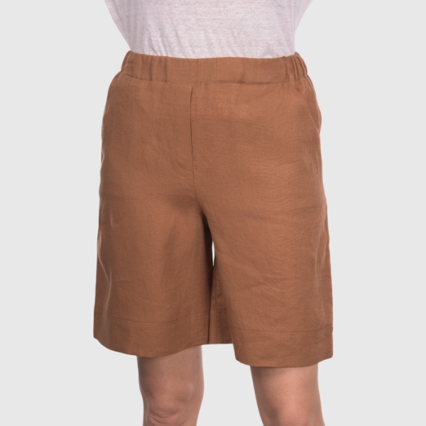 Picture of Linen jersey bermuda