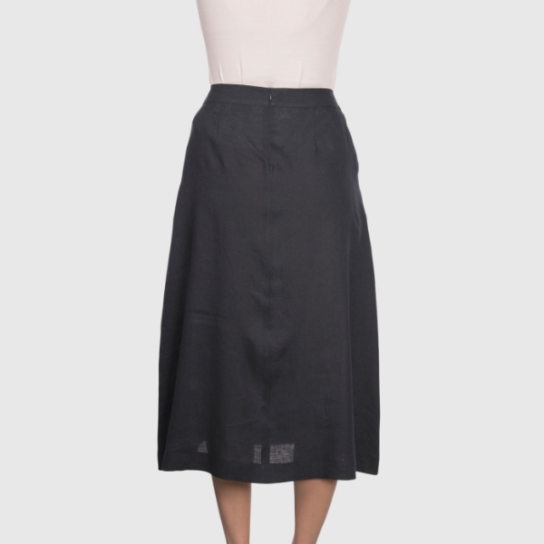 Picture of Buttons midi skirt