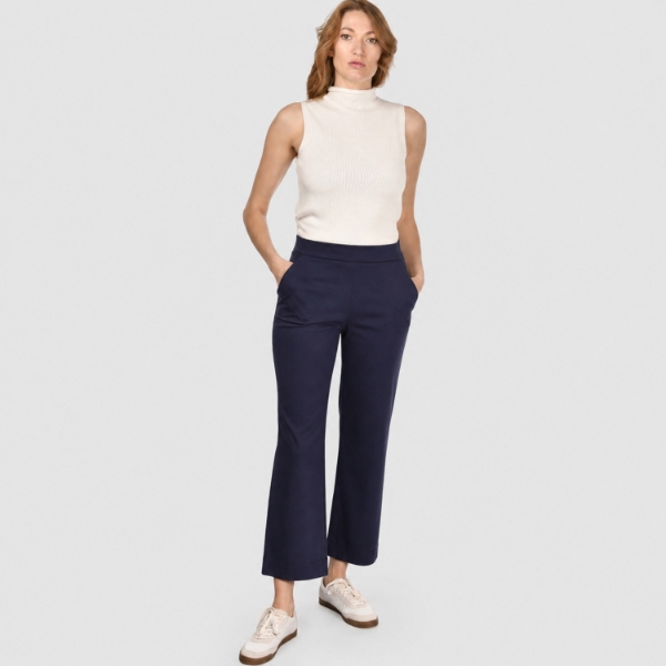 Picture of Stretch cotton jersey trousers