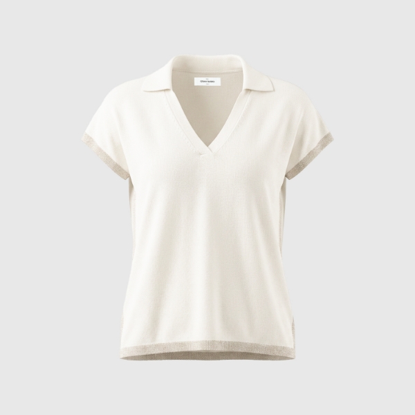 Picture of Lurex knit polo