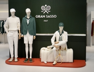 Pitti Uomo 110: il fascino dei campi da tennis ispira la collezione Primavera/Estate 2027 Gran Sasso