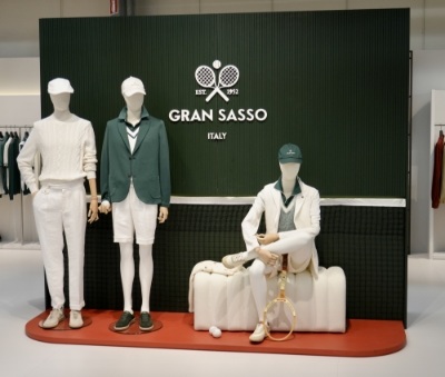 Pitti Uomo 110: the charm of tennis courts inspires Gran Sasso’s Spring/Summer 2027 collection