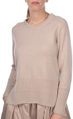 Felted Cashmere crew neck 